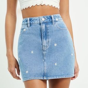 PacSun mini denim skirt